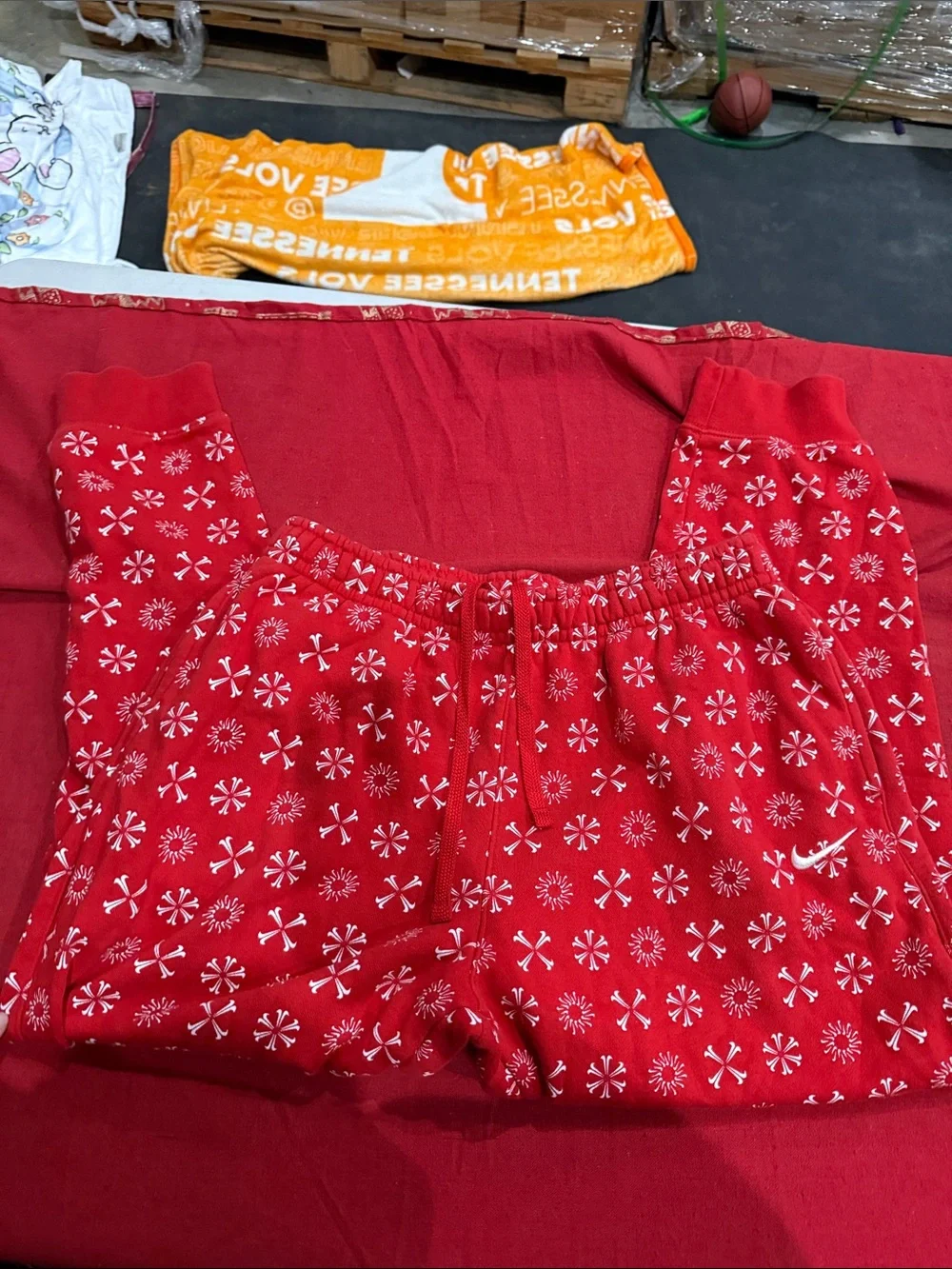 Nike Red -Print Jogger Pants
